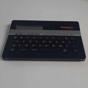 Vintage Franklin Spell Master SA-103 Merriam-Webster Electronic Dictionary Testd